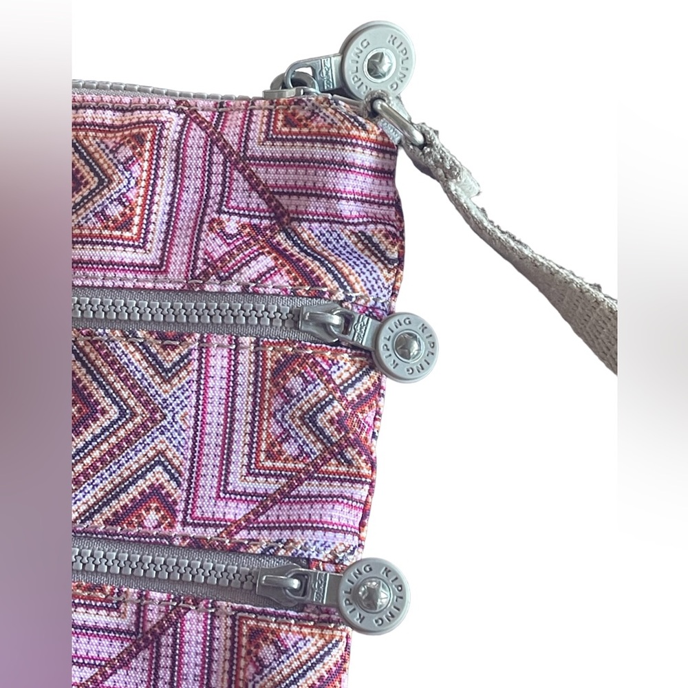 KIPLING AC 7906 KEIKO Adjustable Shoulder CrossBody Bag Splashy Maze - Picture 3 of 9